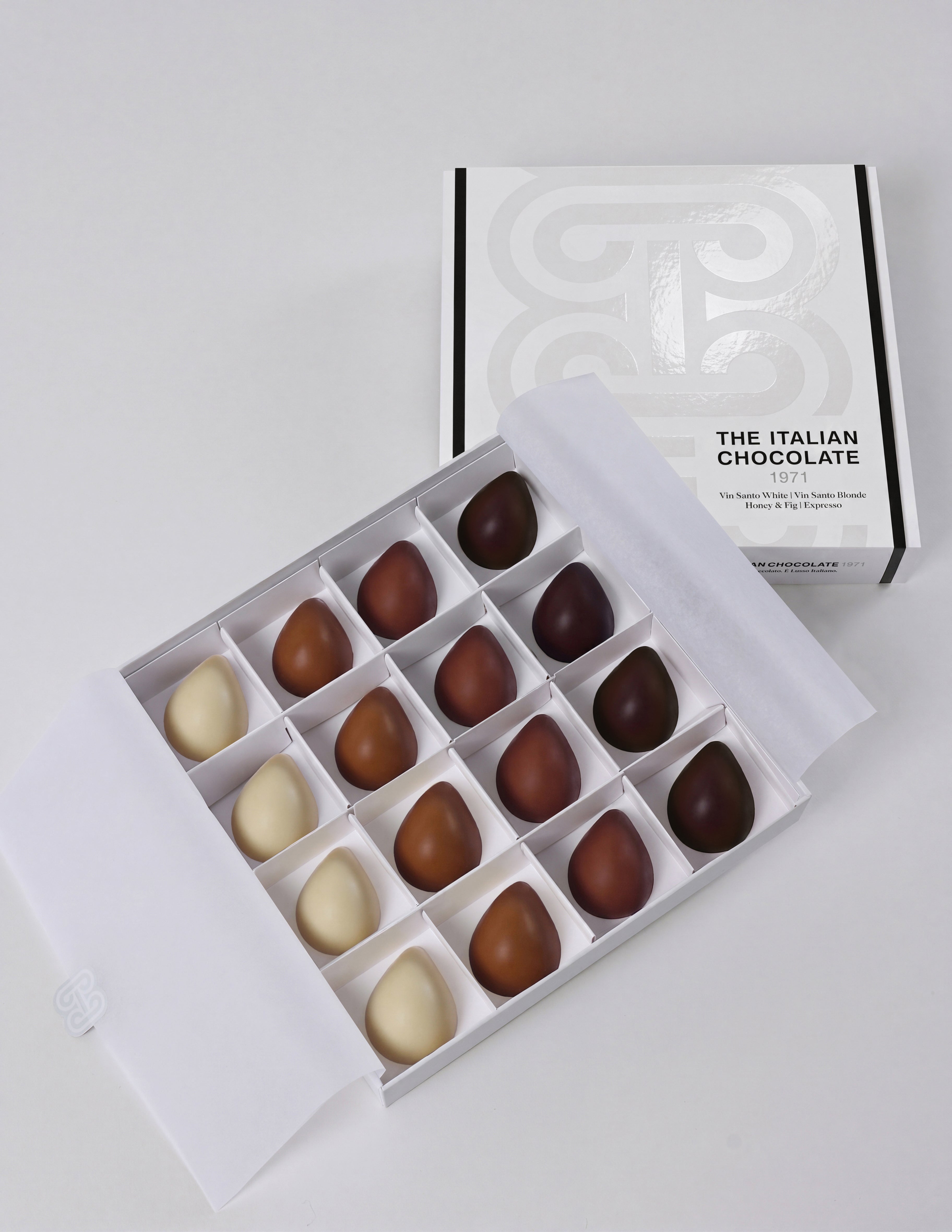 A Taste of Tuscany 16 Mixed Flavour Pralines